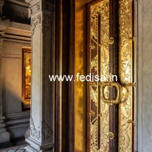 Front Entrance Classic Door English Door Design No-6879