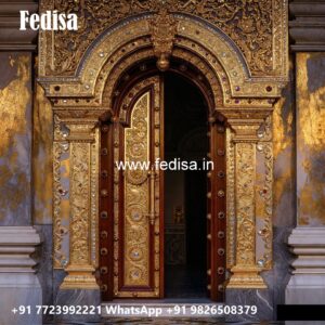 Palace Style Doors Main Door Mesh Designs No-6883
