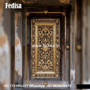Arch Top Wooden Door Lakdi Ka Door Ka Design No-6893