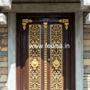 Engraved Wooden Door Main Door Designs For Indian Homes No-6935