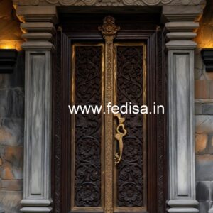 Classic Door Design Double Net Door Design No-7101