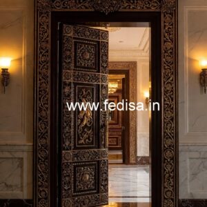 Antique Door Style Door Frame Design Wooden No-7106