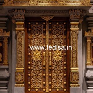 European Classic Door Bungalow Main Door Design No-7117
