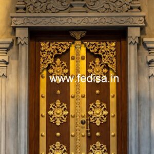 Bungalow Classic Door Design Steel Door Gate Design No-7128