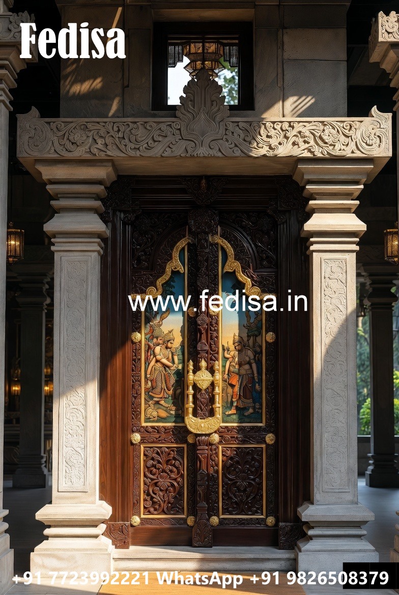 Luxury Classic Doors Single Palla Door Design No-7151