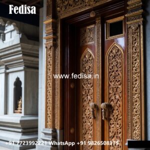 Royal Entrance Door Steel Door Frame Design No-7190
