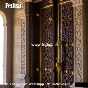 Carved Wooden Doors Wooden Door Carving Design No-7196