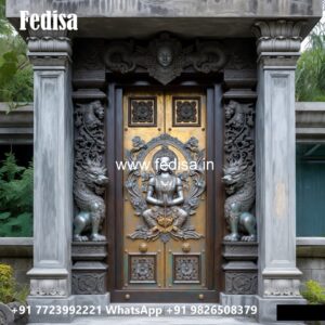 Rustic Classic Door Black And White Door Design No-7202