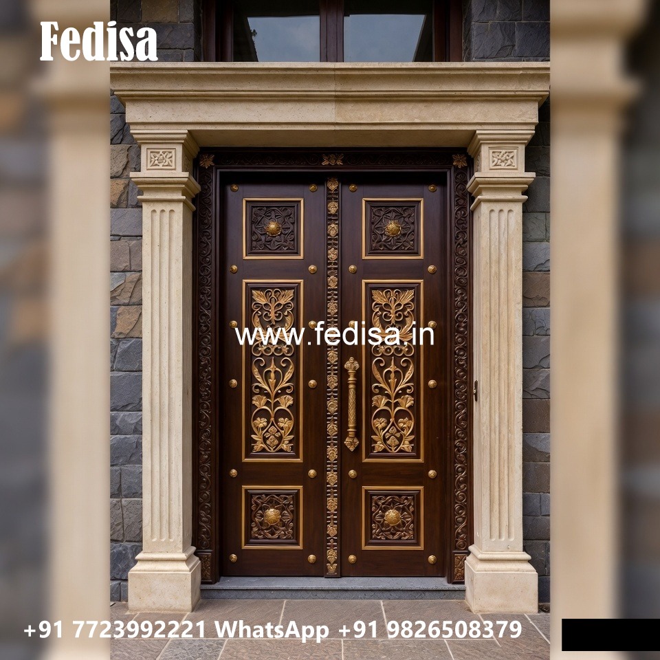 Royal Entrance Door Simple Wooden Door Design For Home No-7231