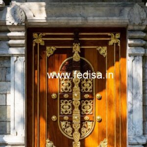 Elegant Double Door Classic Entry Design Chic Door Design No-7298