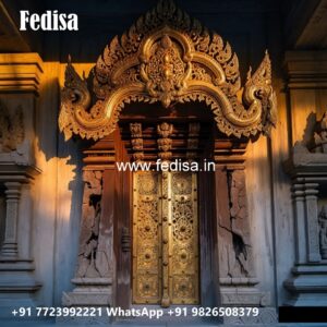 Royal Entrance Door Molding Door Design No-7313