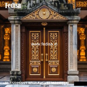 Ornate Door Design Stainless Steel Front Door Design No-7326