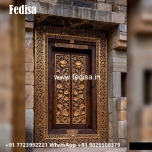 Palace Style Doors Wooden Door Design Price No-7334