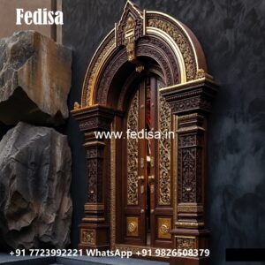 Heritage Door Design Double Door Door Design No-7355