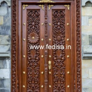 Colonial Style Door Sunmica Double Door Design No-7406