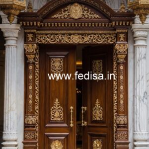 Traditional Door Design Man Door Jali Design No-7430