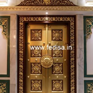Mahogany Classic Doors Mdf Jali Door Design No-7441