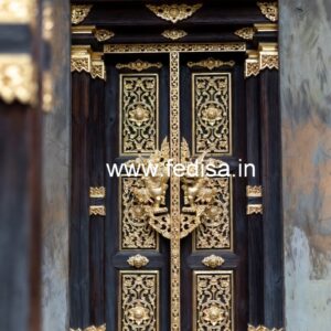 Hardwood Traditional Doors Main Door Granite Design No-7444