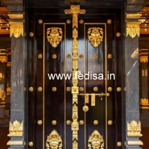 Front Entrance Classic Door Jali Ke Palle No-7453