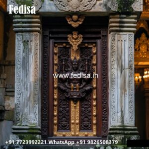 Decorative Wooden Doors Guest Room Door Design No-7505