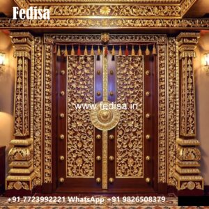 Arch Top Wooden Door Bathroom Wooden Door Design No-7508