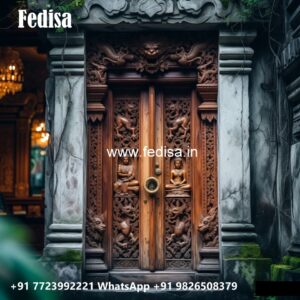 Heritage Door Design Pooja Room Glass Door Designs For Home No-7519