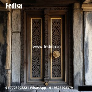 Hardwood Traditional Doors Room Chokhat Design No-7526