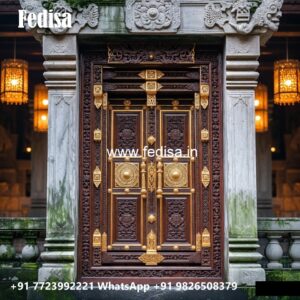 Villa Entrance Door Bedroom Door Laminate Design No-7537