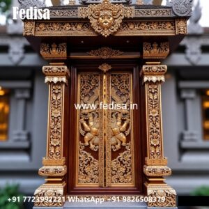 Vintage Wooden Door Designs For Houses Wooden Door Border Design No-7543