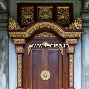Elegant Double Door Classic Entry Design Double Door Darwaza No-7544