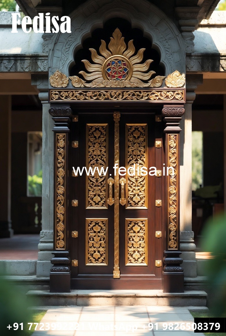 European Classic Door Iron Pipe Door Design No-7568