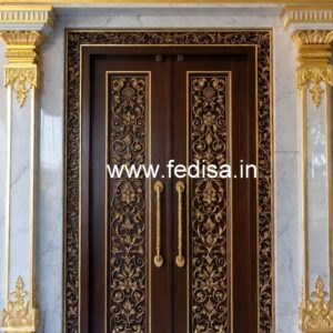Victorian Door Design Metal Sliding Door Design No-7569