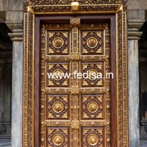 Ornate Door Design Safety Door Jali No-7613