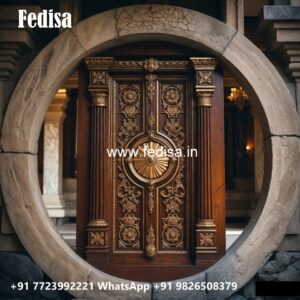 Vintage Wooden Door Designs For Houses Latest Room Door Design No-7625
