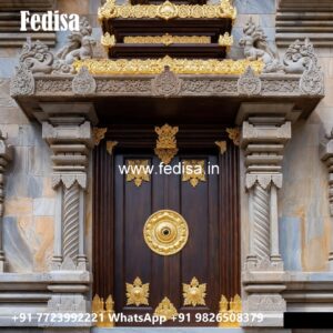 Bungalow Classic Door Design House Main Double Door Design No-7661