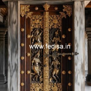 Traditional Carved Wooden Front Door Ideas Sagwan Main Door No-7705