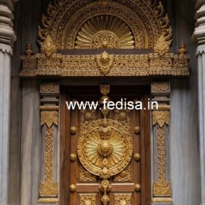 Vintage Wooden Door Rustic Door Design No-7718