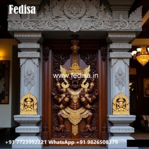 European Classic Door Lakshmi Main Door Design No-7773