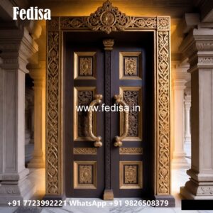 Rustic Classic Door Door Design Front House No-7776