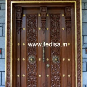 Ornate Door Design Main Door Pillar Design No-7777