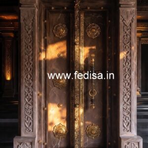 Traditional Door Design Wood Khidki Design No-7799