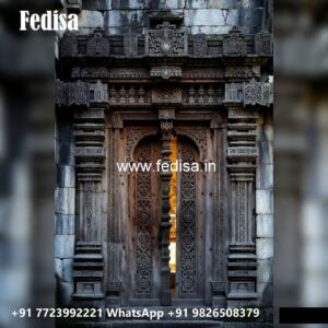 Wooden Carved Door Design Main Steel Door Design No-7804