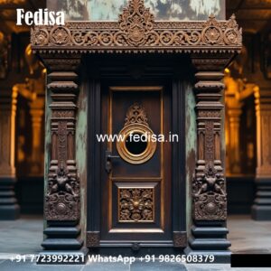 Arch Top Wooden Door Mdf Board Door Design No-7836