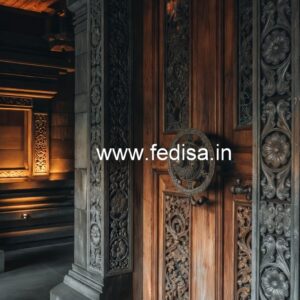 Teak Wood Door Design Wpc Main Door Design No-7891