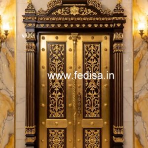 Mahogany Classic Doors Sagwan Door New Design No-7892