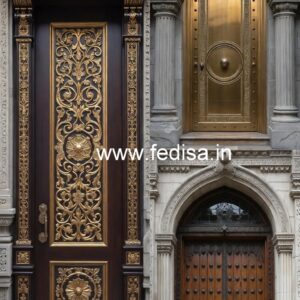 Home Entry Wooden Door Door Design Loha Ka No-7905