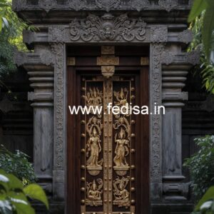 Panel Door Design Drawing Room Front Door Design No-7916