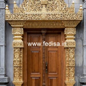 Double Door Classic Style 11 Feet Main Door Design No-7917