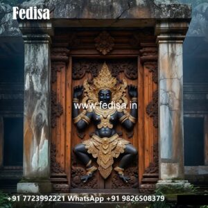 Decorative Wooden Doors Wooden Room Gate Design No-7956
