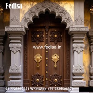 Wooden Carved Door Design Home Door Design Iron No-7968